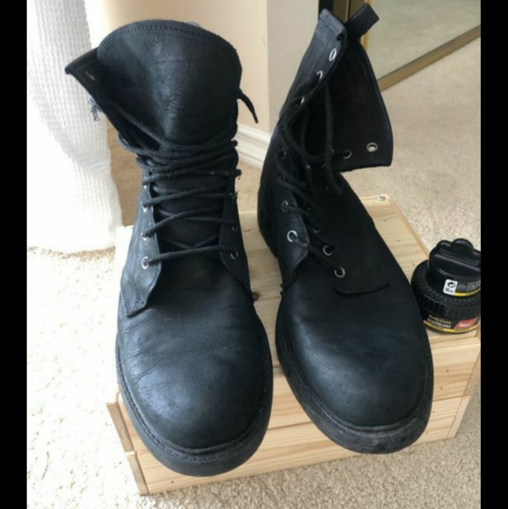 Mens Combat Boots Made in Italy 🇮🇹